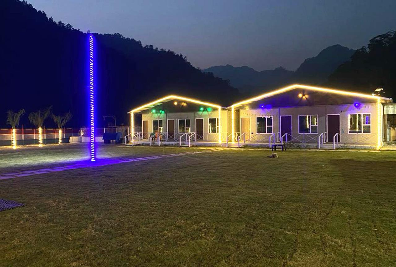 Premium riverside stay in Rishikesh with scenic night ambience